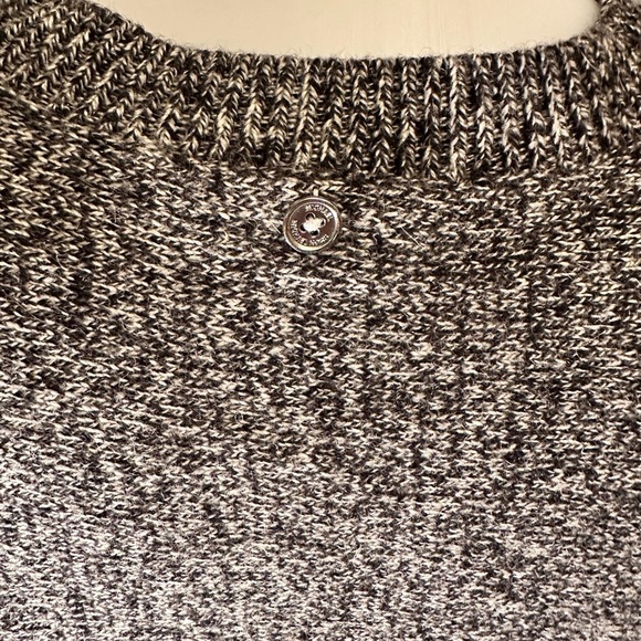 Michael Kors Women’s Grey Knit Batwing 3/4 Sleeve Sweater Sz L Pouch - Picture 6 of 7